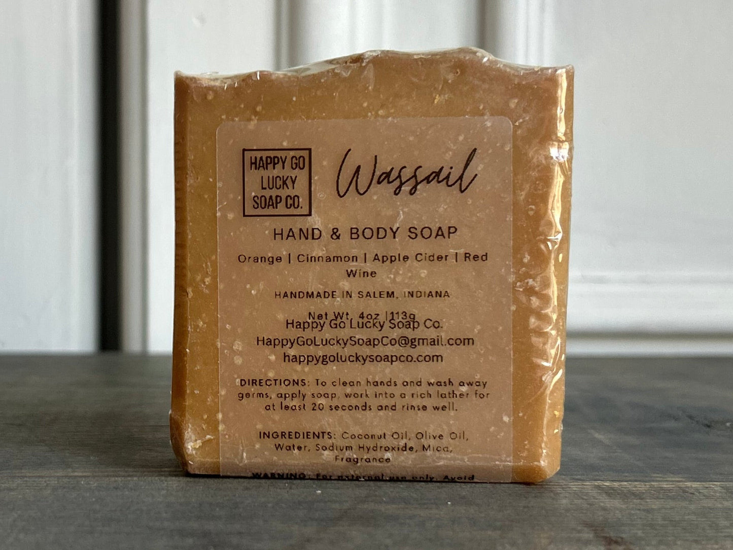 Wassail Bar Soap
