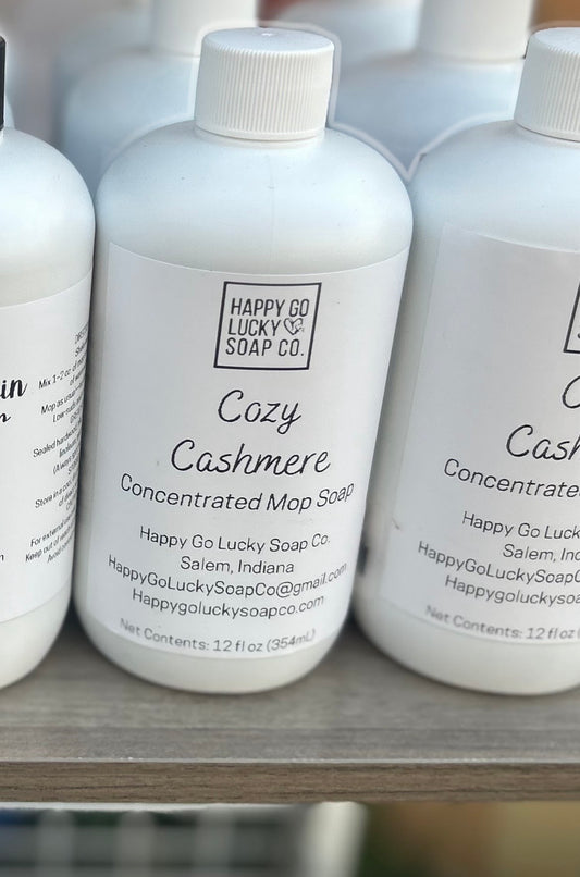 Cozy Cashmere Mop Soap 12oz.